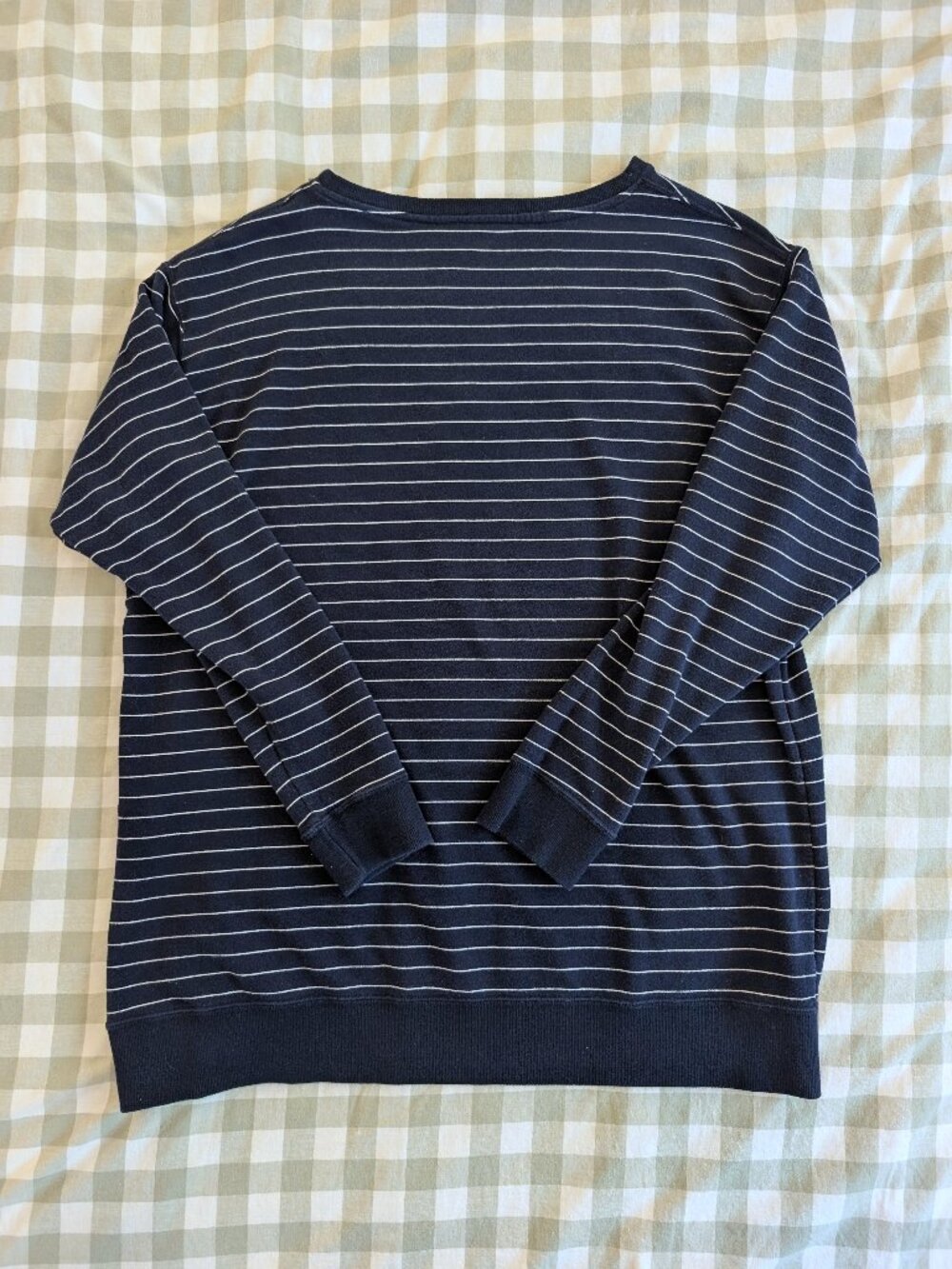 UNIQLO Striped Long-Sleeve Top
